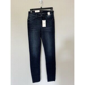 Judy Blue Jeans Casual Women's 3/26 Skinny Fit Blue Dark Wash Stretch High Rise